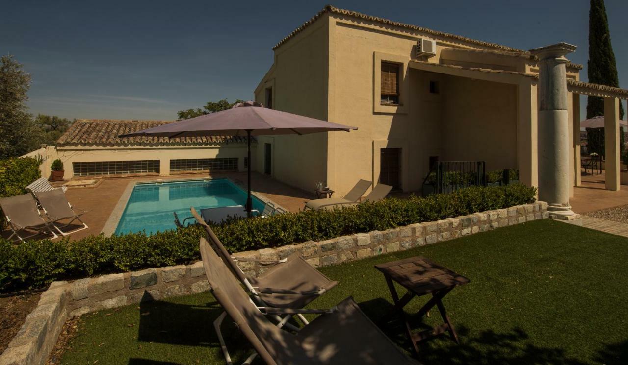 Casa Rural En Cigarral De Villamarta Toledo Con Piscina Y Wifi Kültér fotó